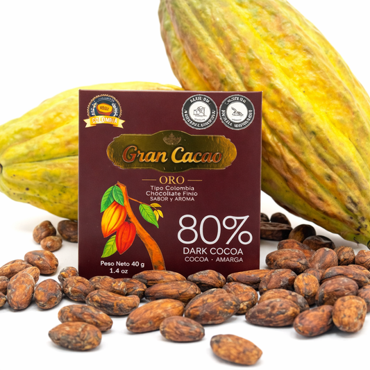 Chocolate Semi-Amargo al 80% | 40 grs