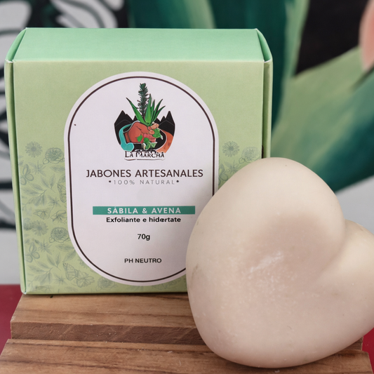 Jabón Artesanal | Sábila y Avena